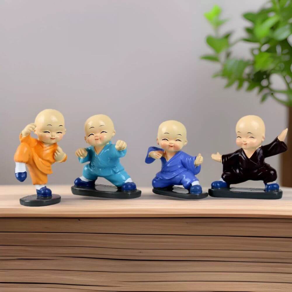 Mini Martial Shaolin Monk For Home&Garden Decoration - Image 3