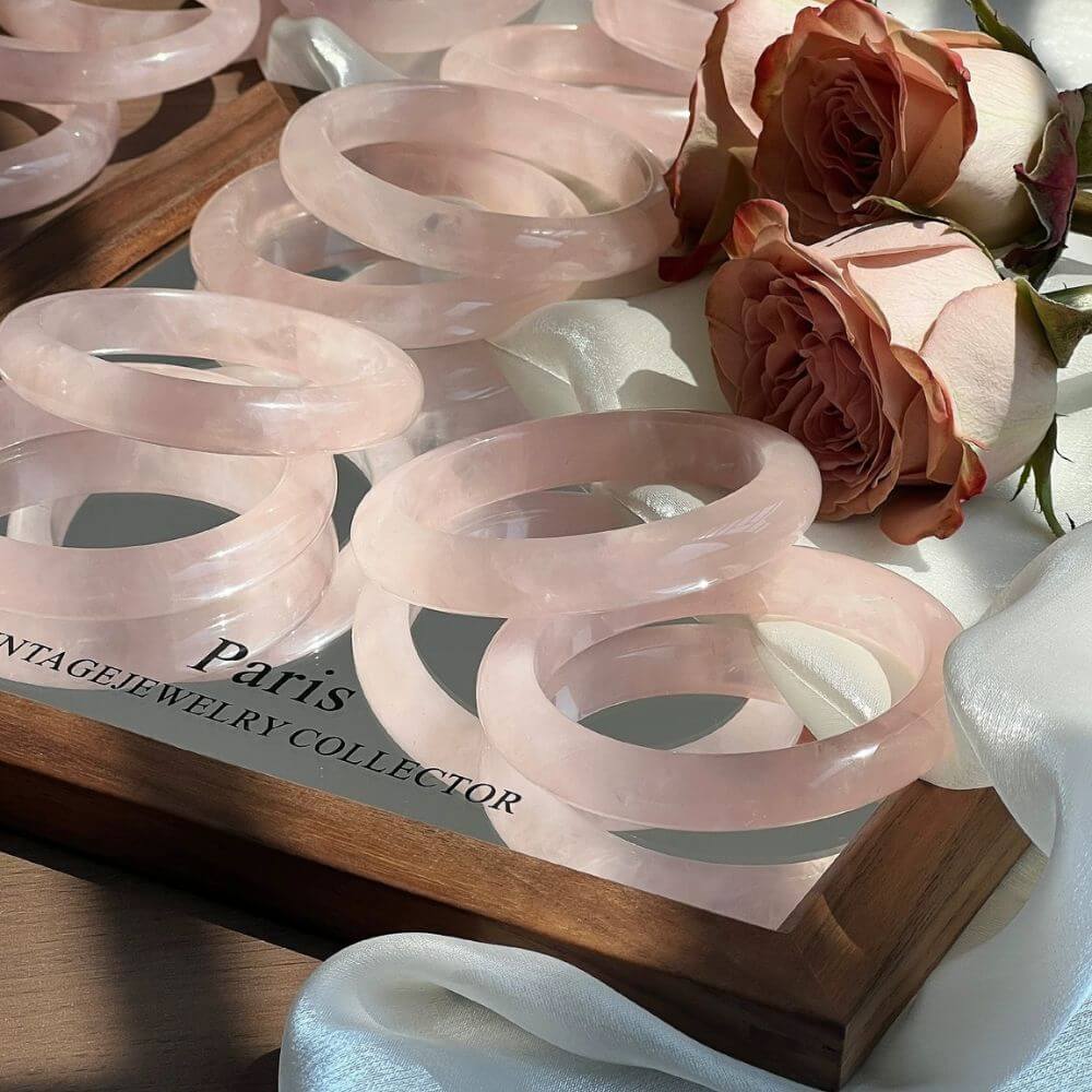 Rose Quartz Bracelet For Good Lucks - Image 4