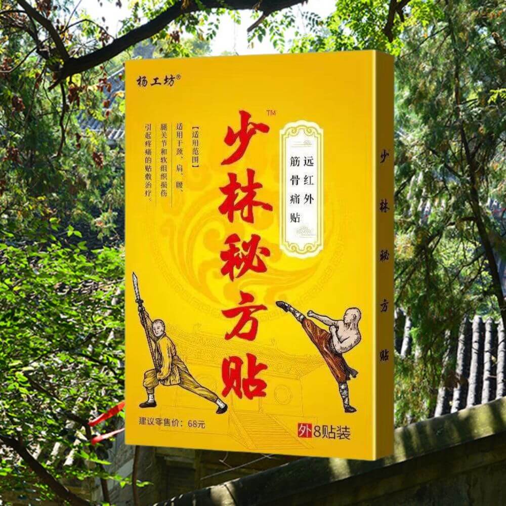 Shaolin Chinese Traditional Herbal Pain Relieving Plaster - Image 2