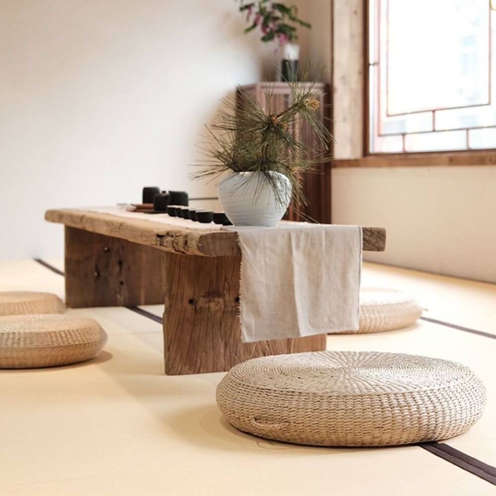 Zen Vibe Cross-legged Sit Meditation Cushion - Image 3